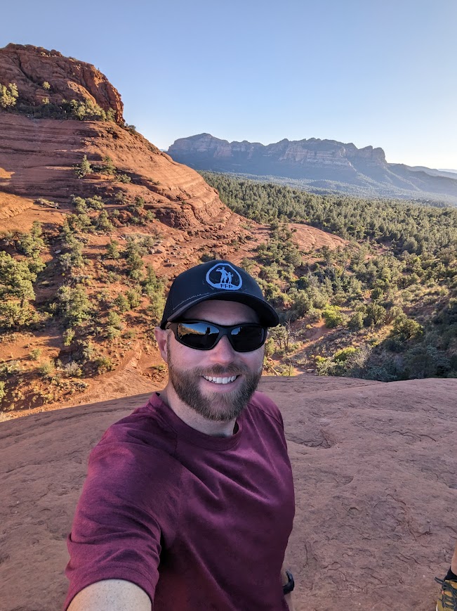 Rusty in Sedona Overcoming Obstacles, Learning, and Growing