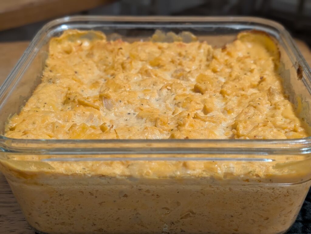 High Protein Buffalo Chicken Dip Ready to Eat