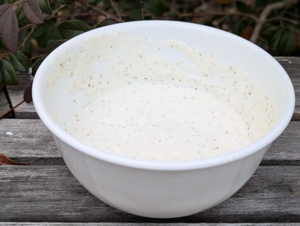 High Protein Ranch in bowl