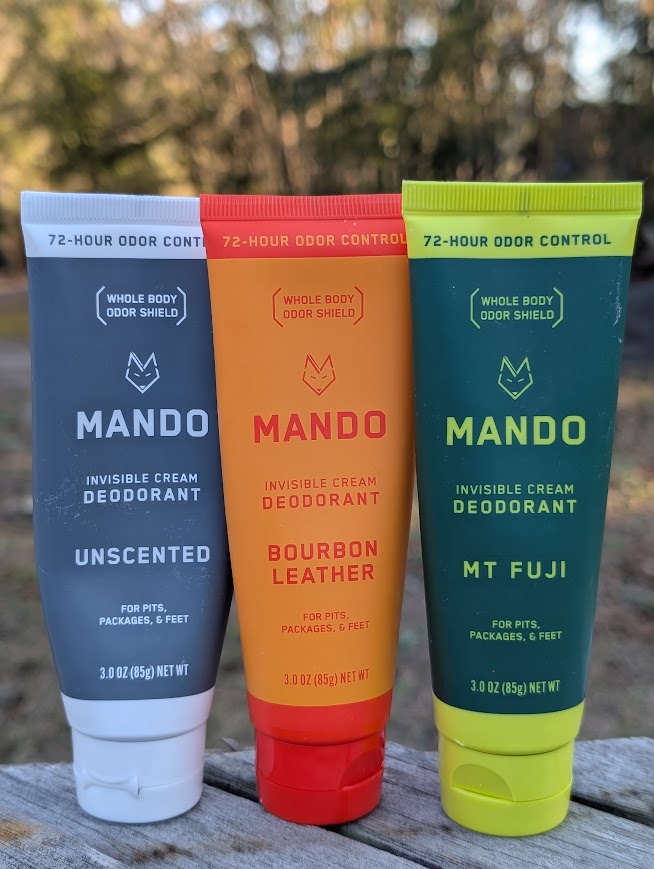 Mando, one of the best natural deodorants for men