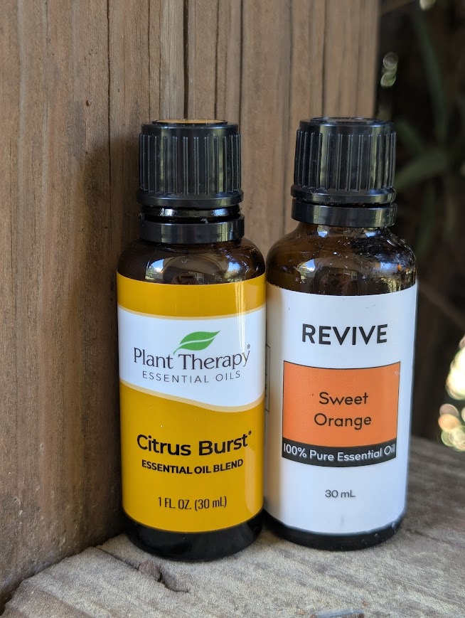 Citrus Burst and Sweet Orange essential oils can make laundry smell fresh and clean