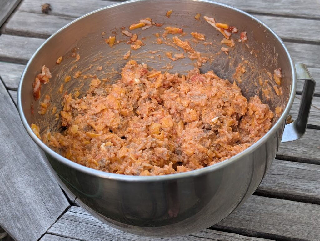 Cheesy Mixture for Classic Stuffed Bell Peppers