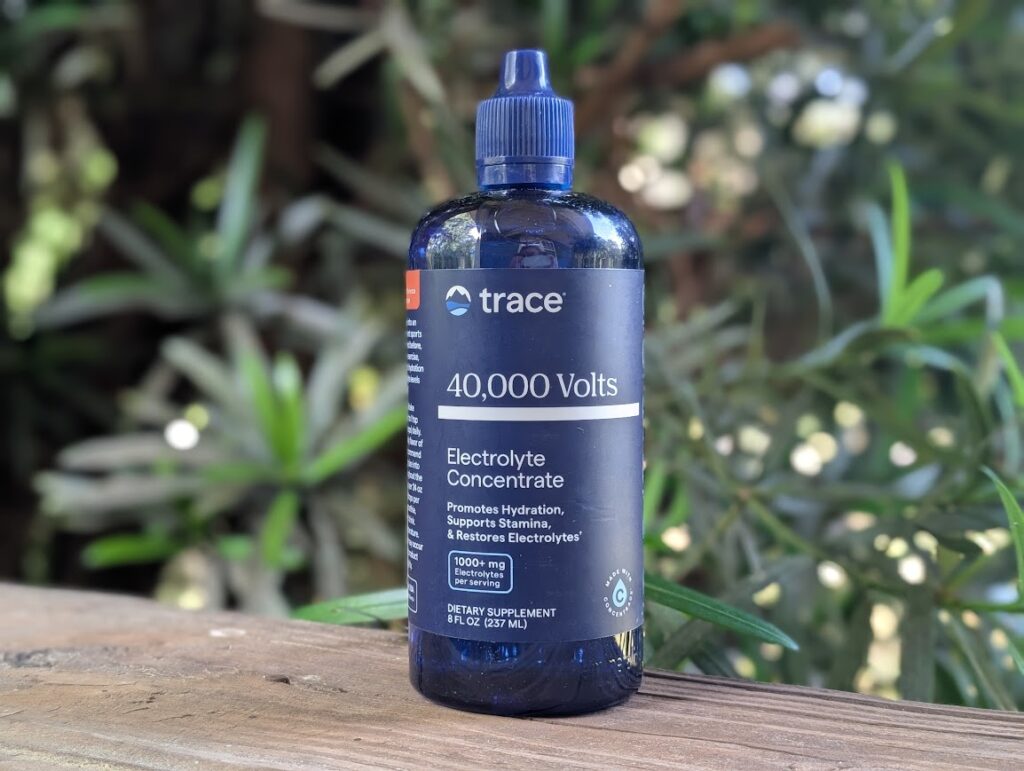 Trace Mineral Drops is an amazing supplement to add to your water