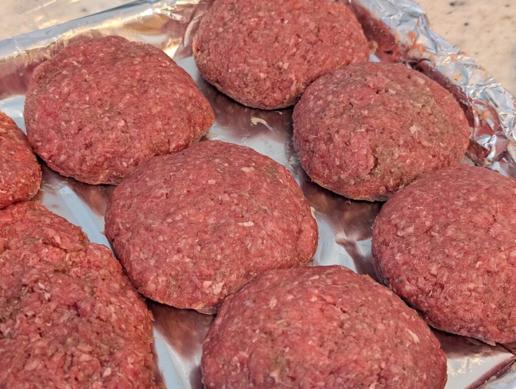 Beef for Cheese Stuffed Burgers